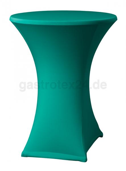 "Samba D2/D3" - Stretch-Stehtischhusse - 70 cm rund - für Scheren-Stehtische - Farbe: grün